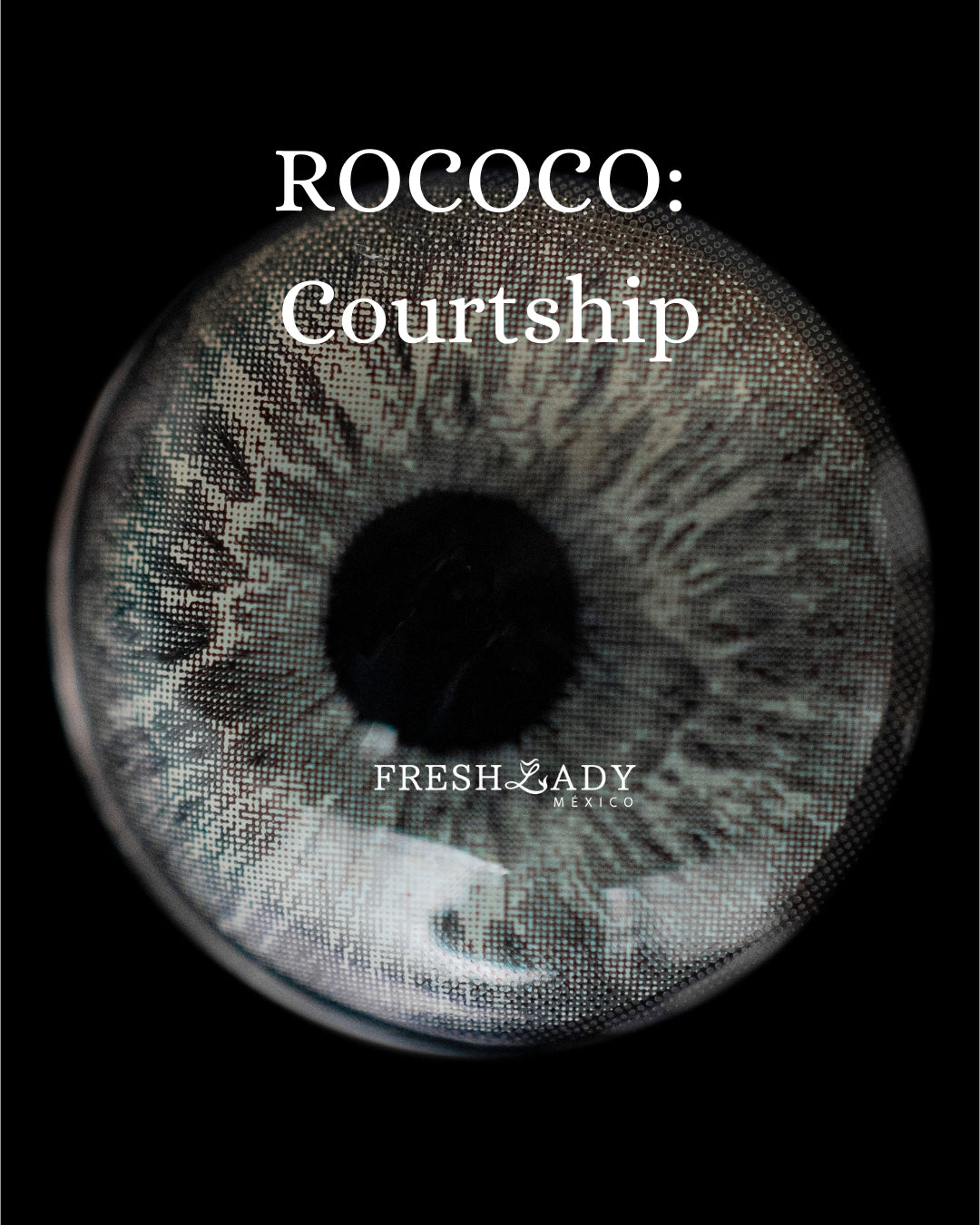 Gray Courtship: ROCOCO CAJA de 10 lentes