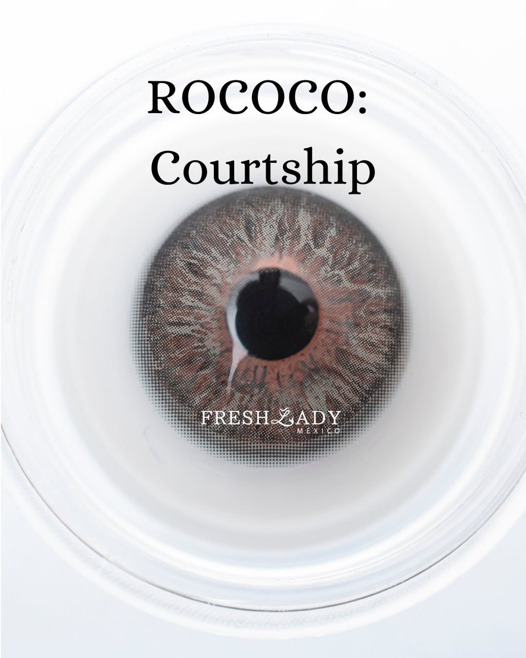 Gray Courtship: ROCOCO CAJA de 10 lentes