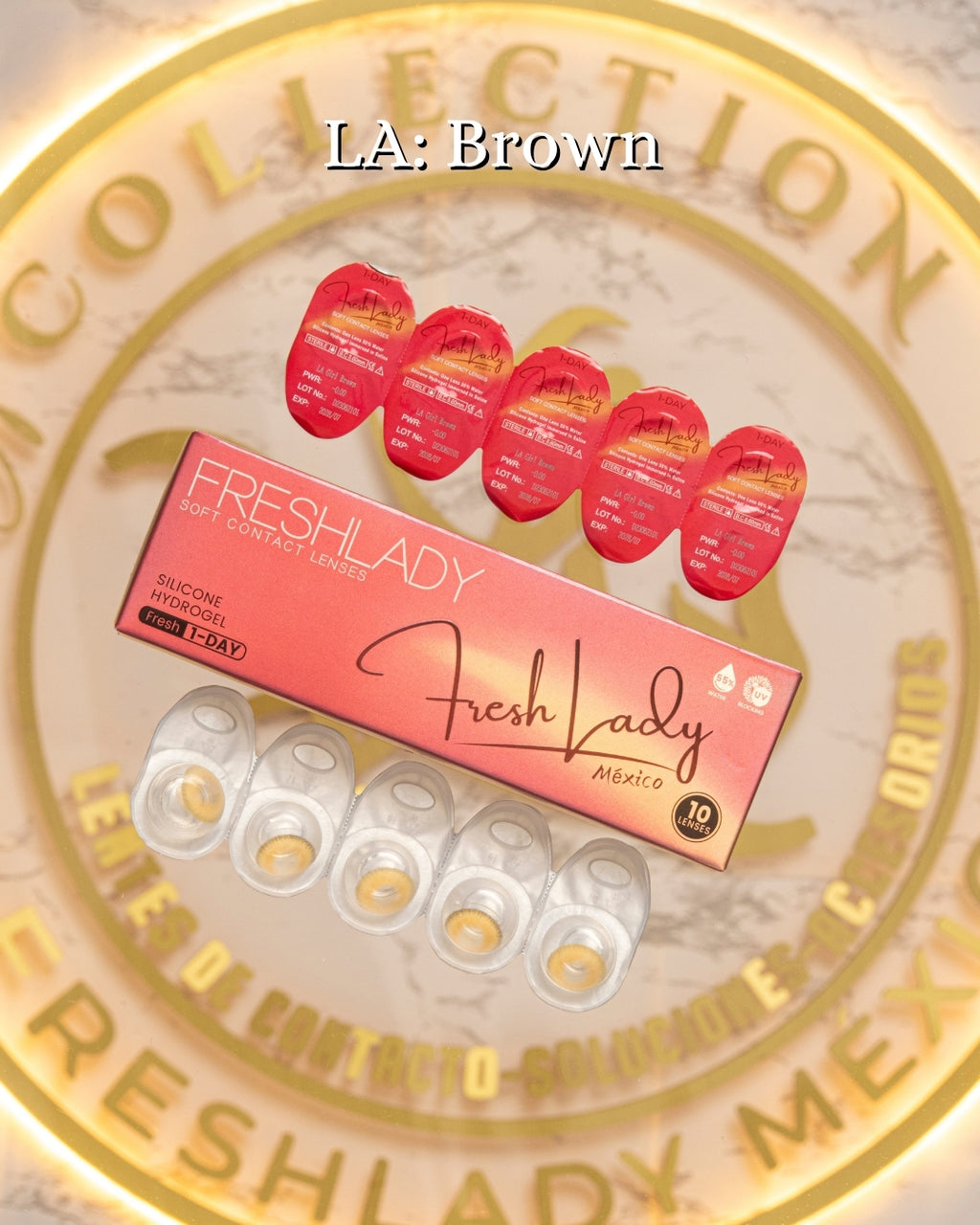 Brown: LA GIRL CAJA de 10 lentes