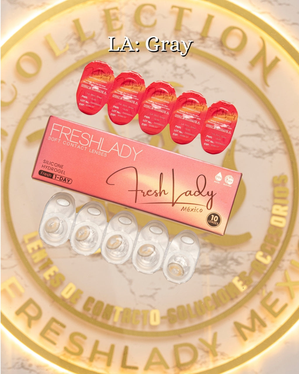 Gray: LA GIRL CAJA de 10 lentes