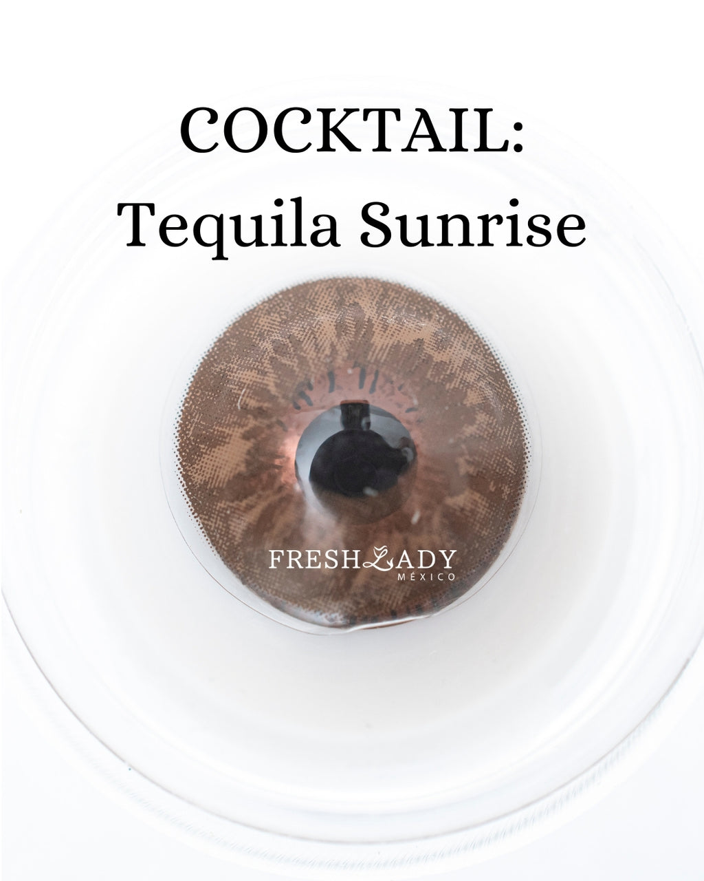 Brown Tequila Sunrise: Cocktail