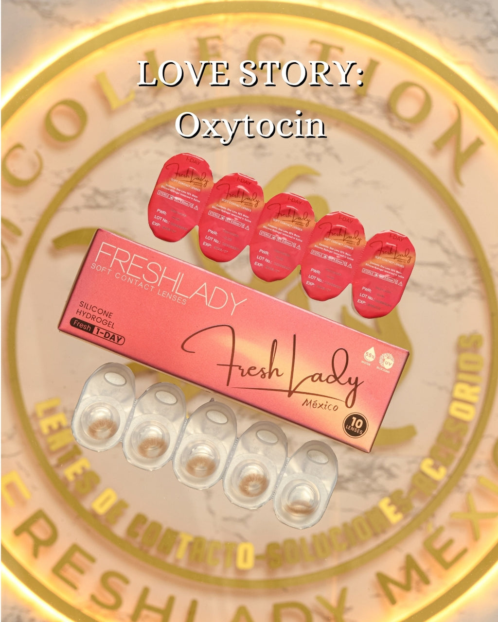 Hazel Oxytocin: LOVE STORY CAJA de 10 lentes