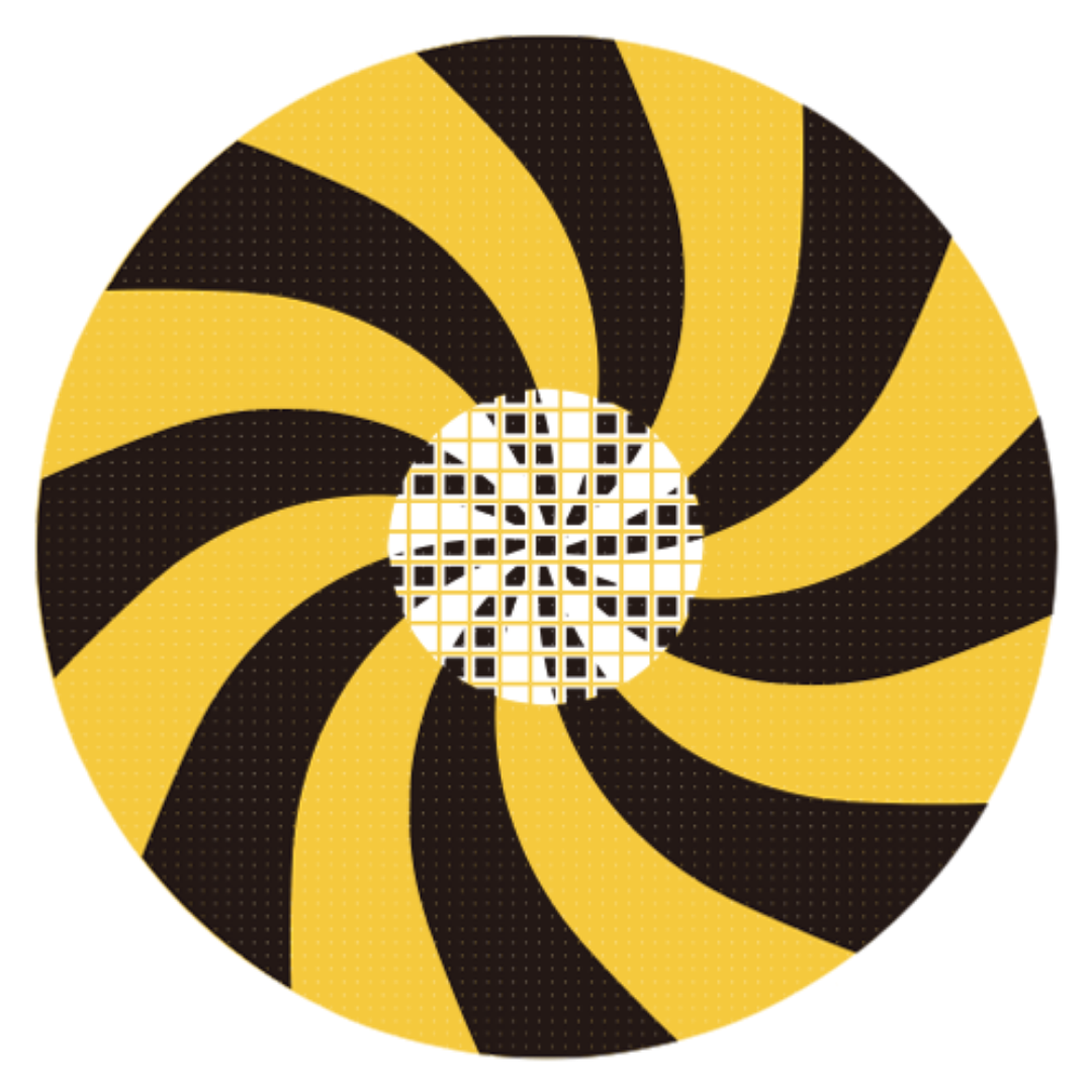 Yellow Illusion 17mm