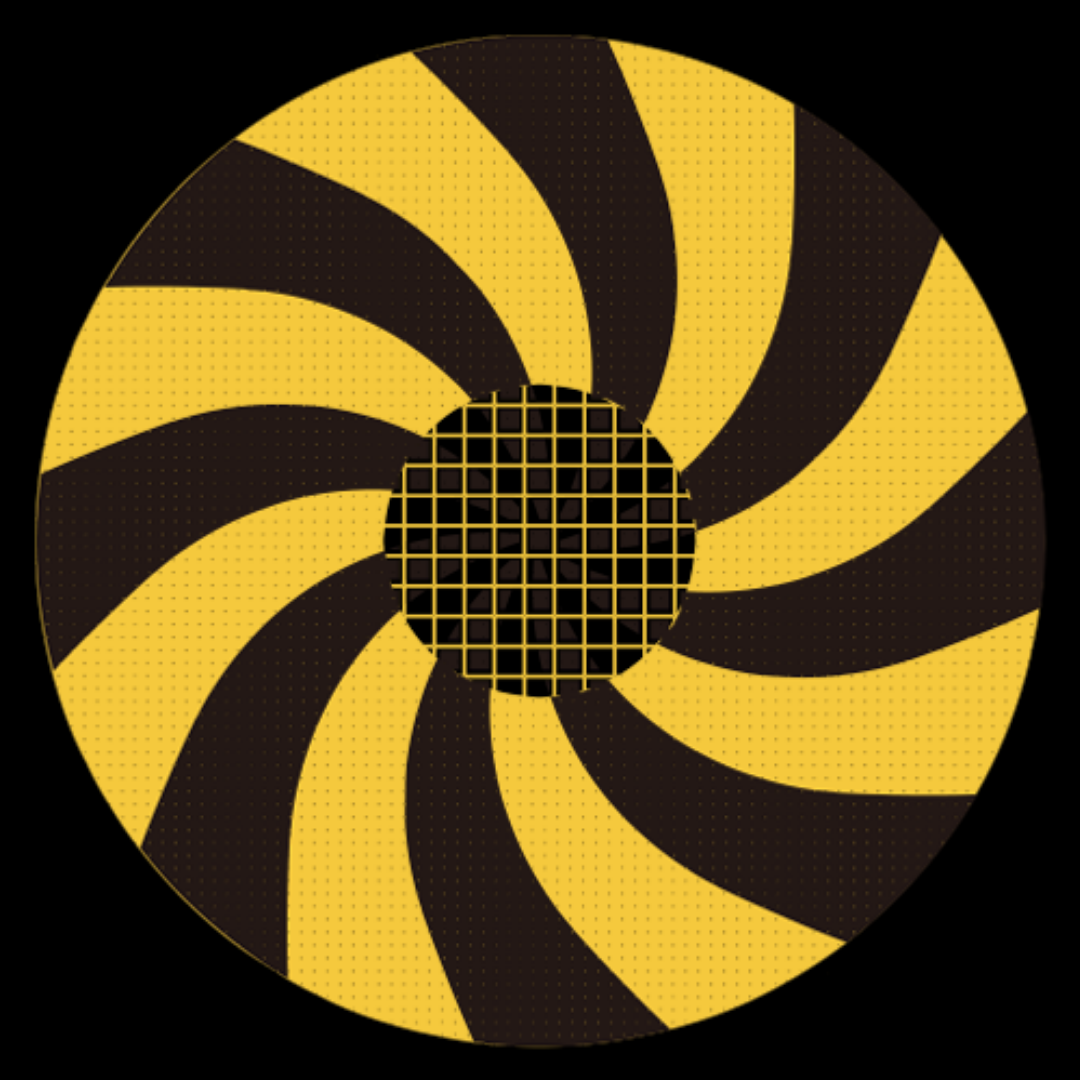 Yellow Illusion 17mm