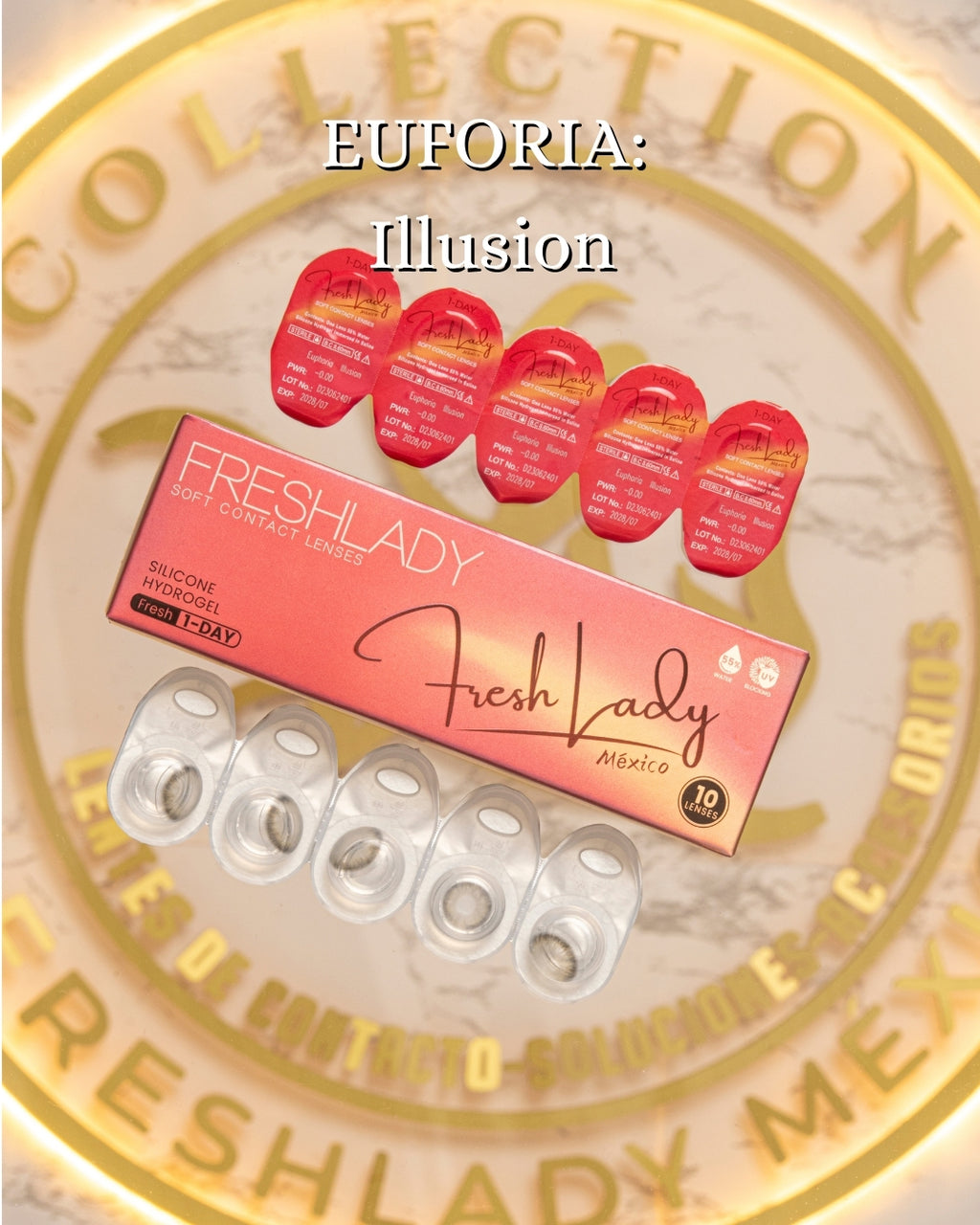 Gray Illusion: EUFORIA CAJA de 10 lentes