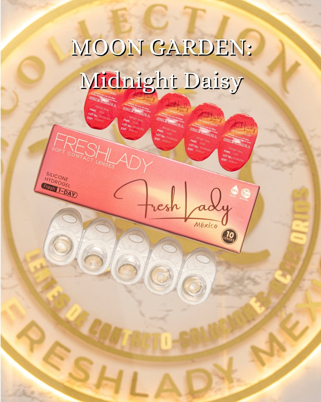 Green Midnight Daisy: Moon Garden