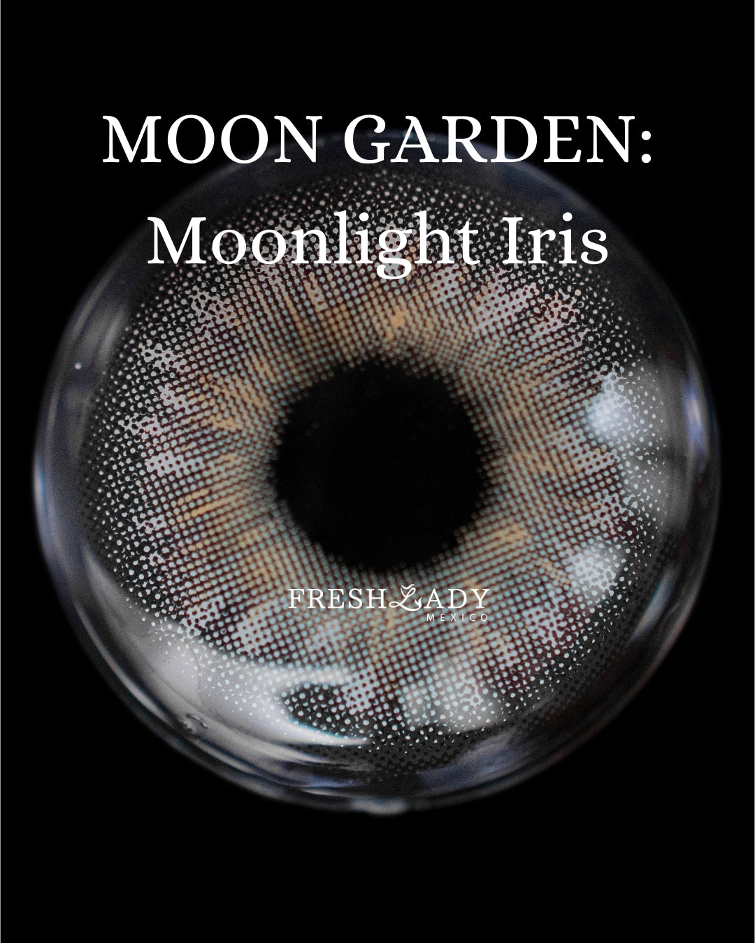 Gray Moonlight Iris: MOON GARDEN CAJA de 10 lentes