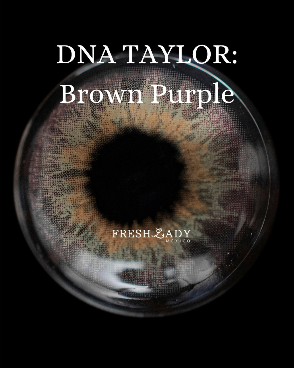 Violet Brown: DNA TAYLOR CAJA de 10 lentes