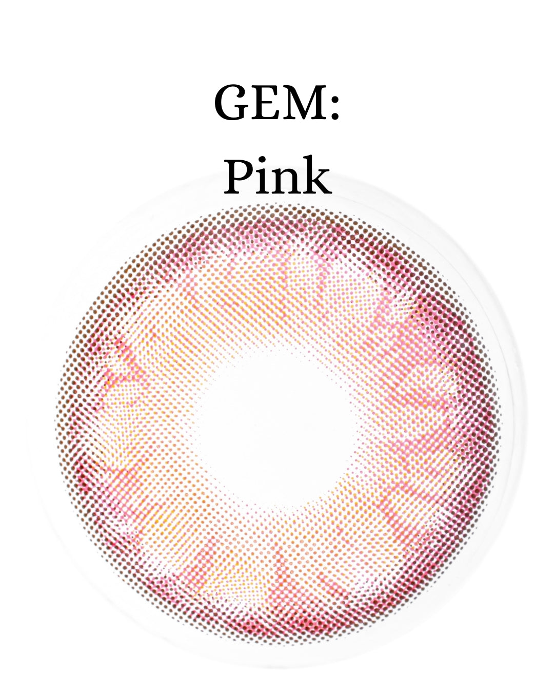 Pink: GEM CAJA de 10 lentes