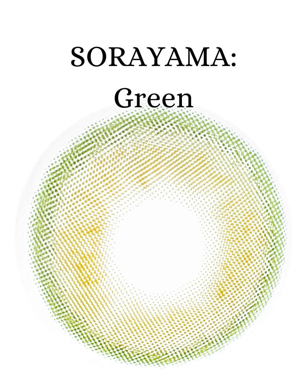 Green: SORAYAMA CAJA de 10 lentes