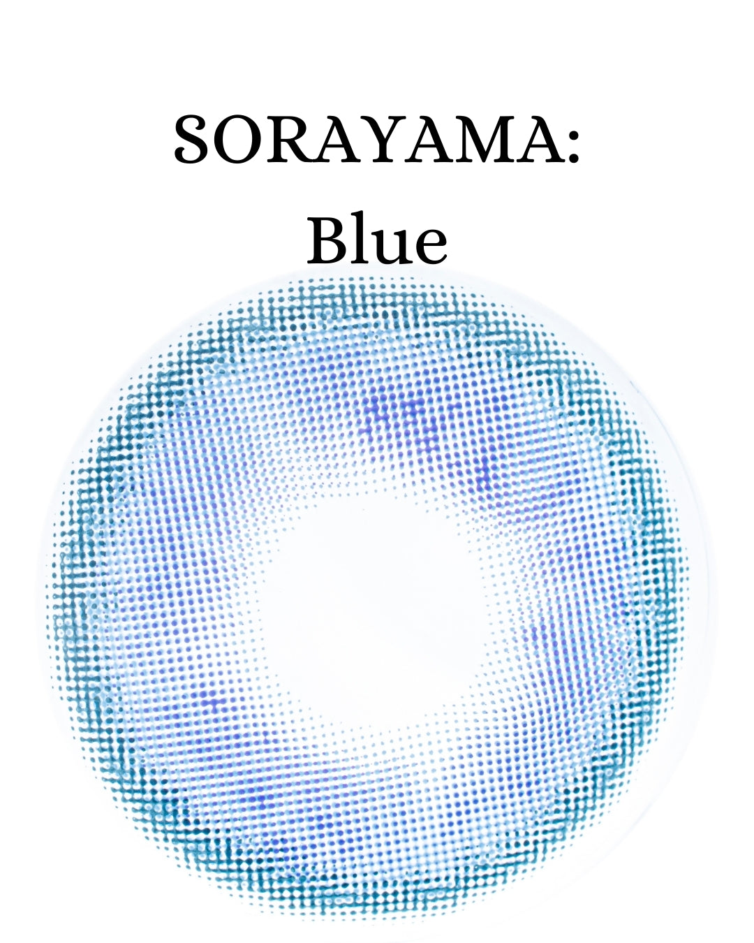 Blue: SORAYAMA CAJA de 10 lentes