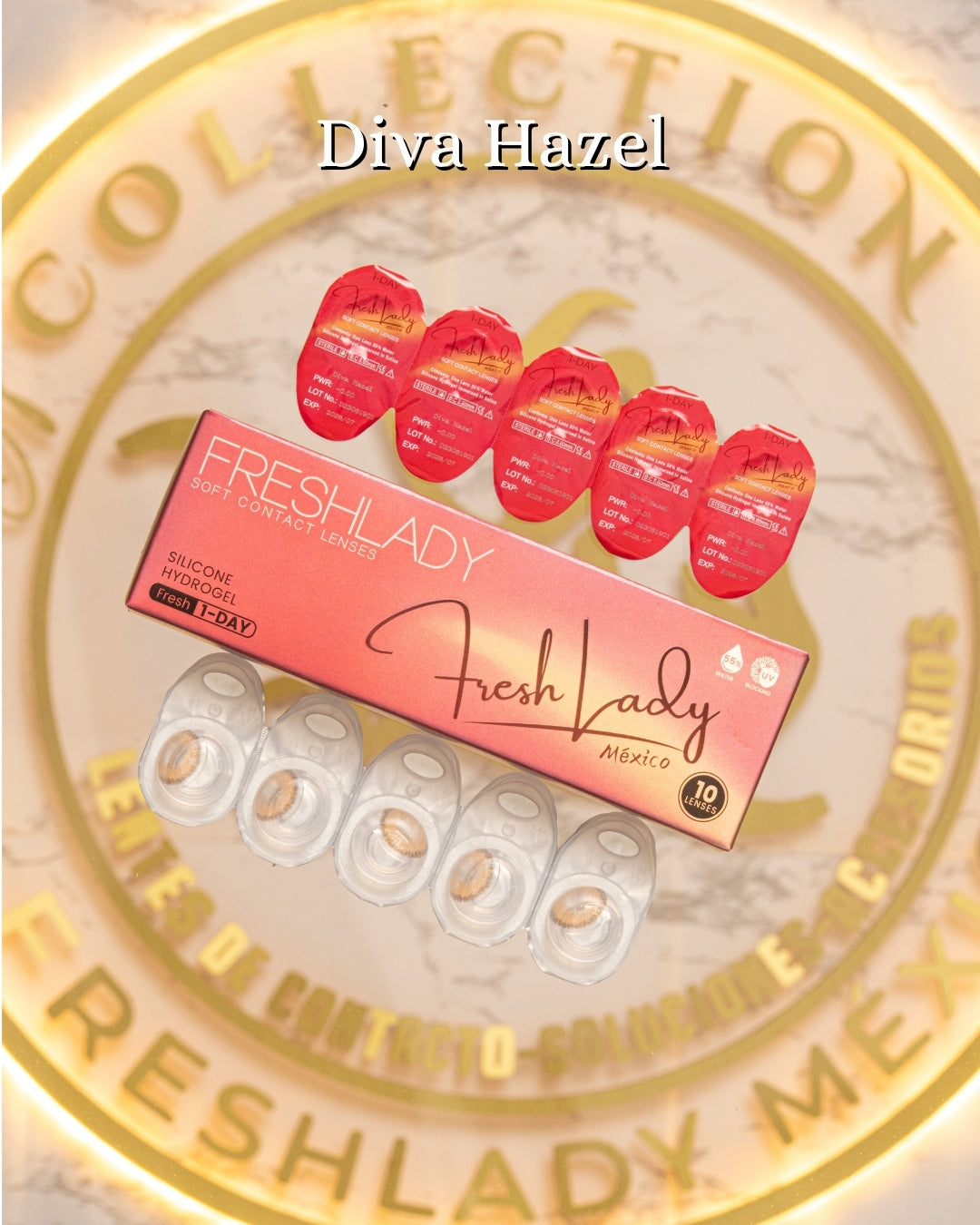 Hazel: DIVA CAJA de 10 lentes