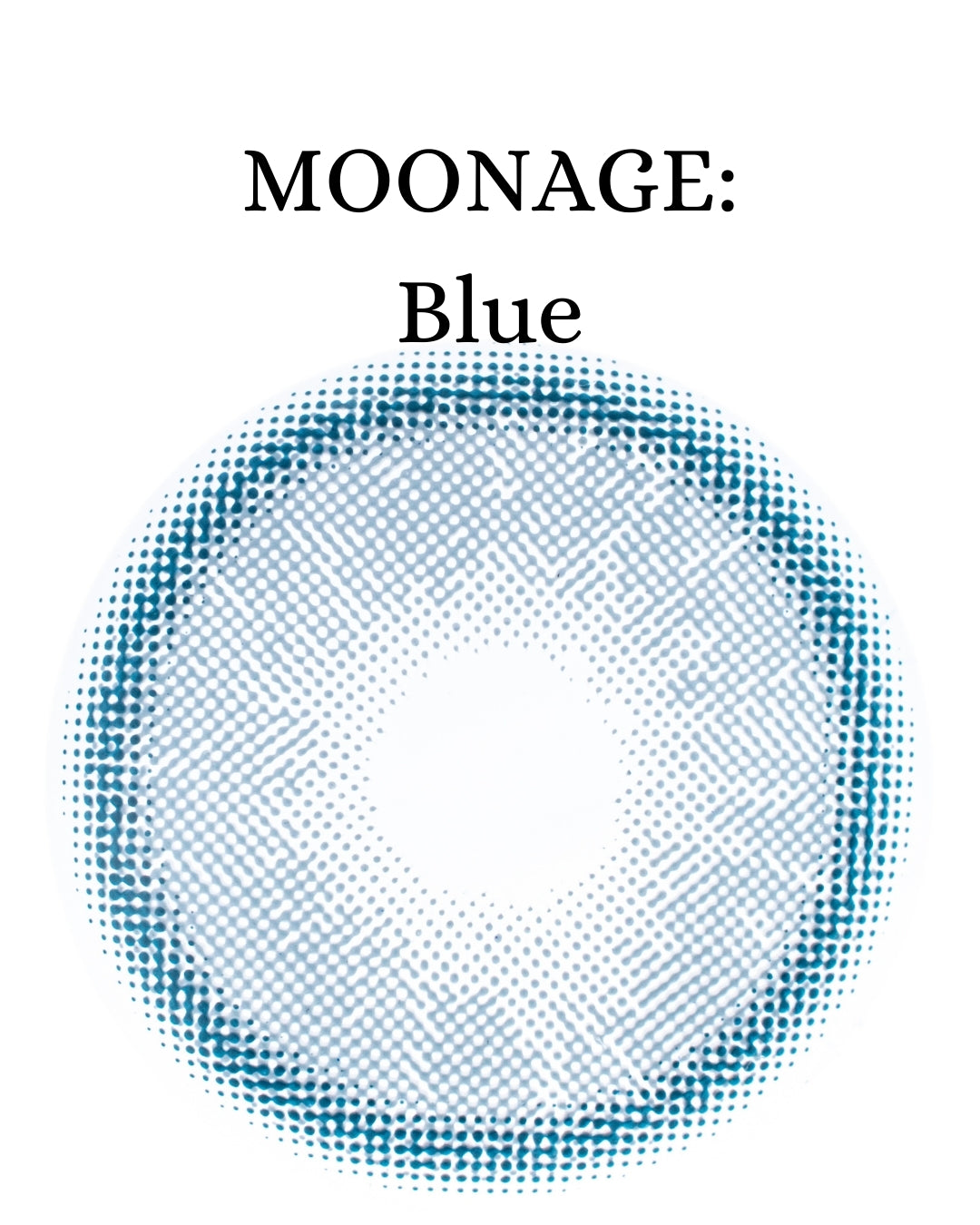Blue: MOONAGE CAJA de 10 lentes