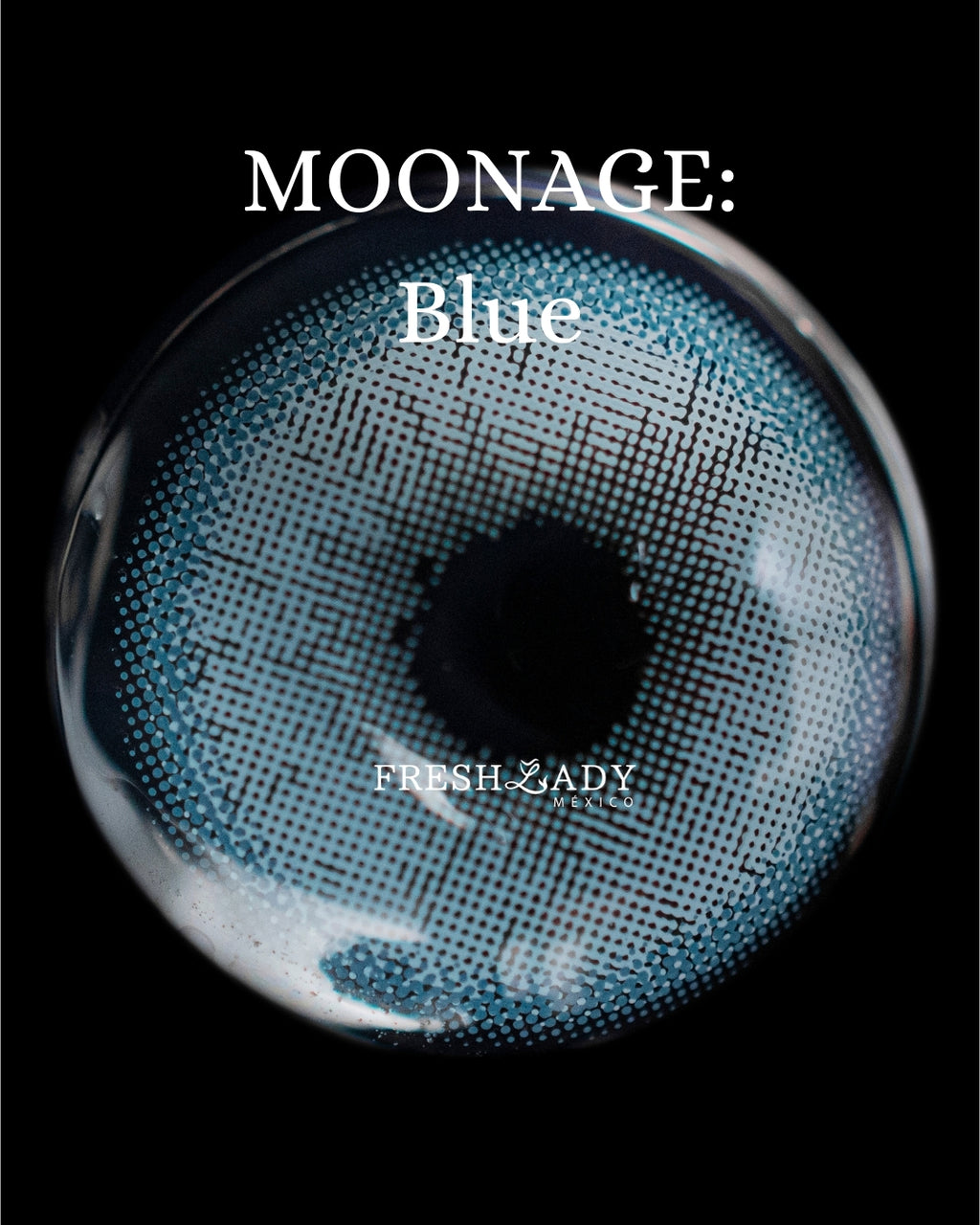 Blue: MOONAGE CAJA de 10 lentes