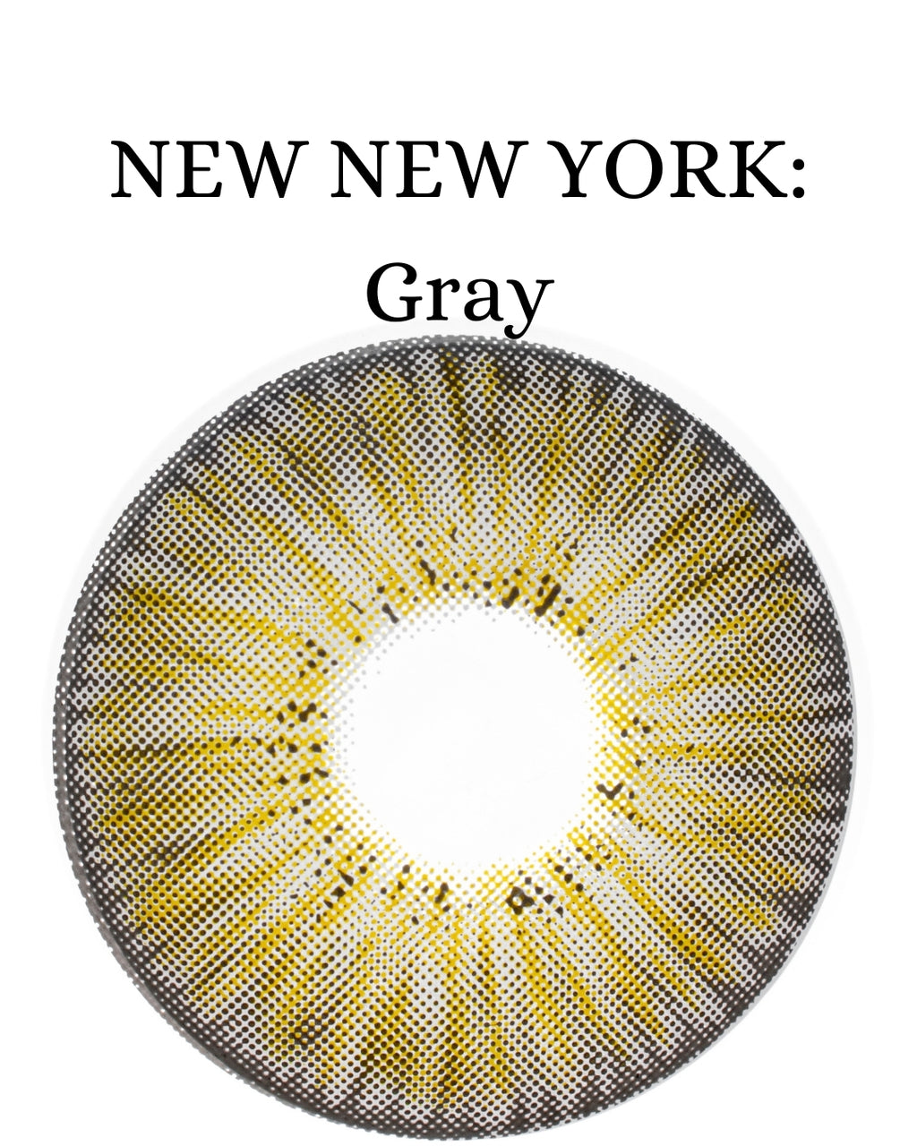Gray: NEW NEW YORK CAJA de 10 lentes