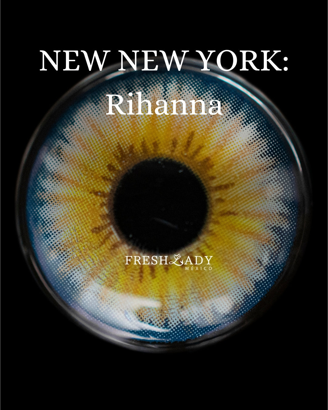 Hazel Rihanna: NEW NEW YORK CAJA de 10 lentes