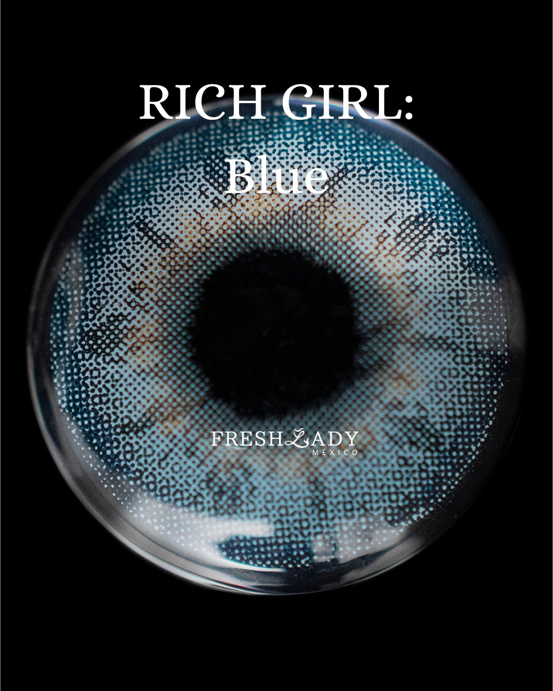 Blue: RICH GIRL CAJA de 10 lentes