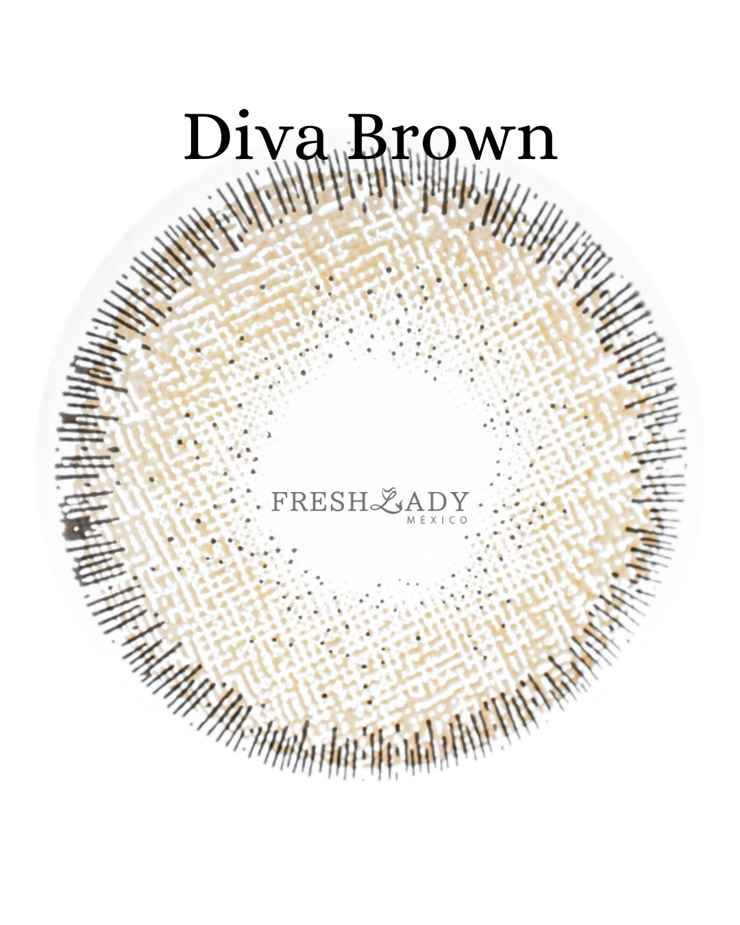 Brown: DIVA CAJA de 10 lentes