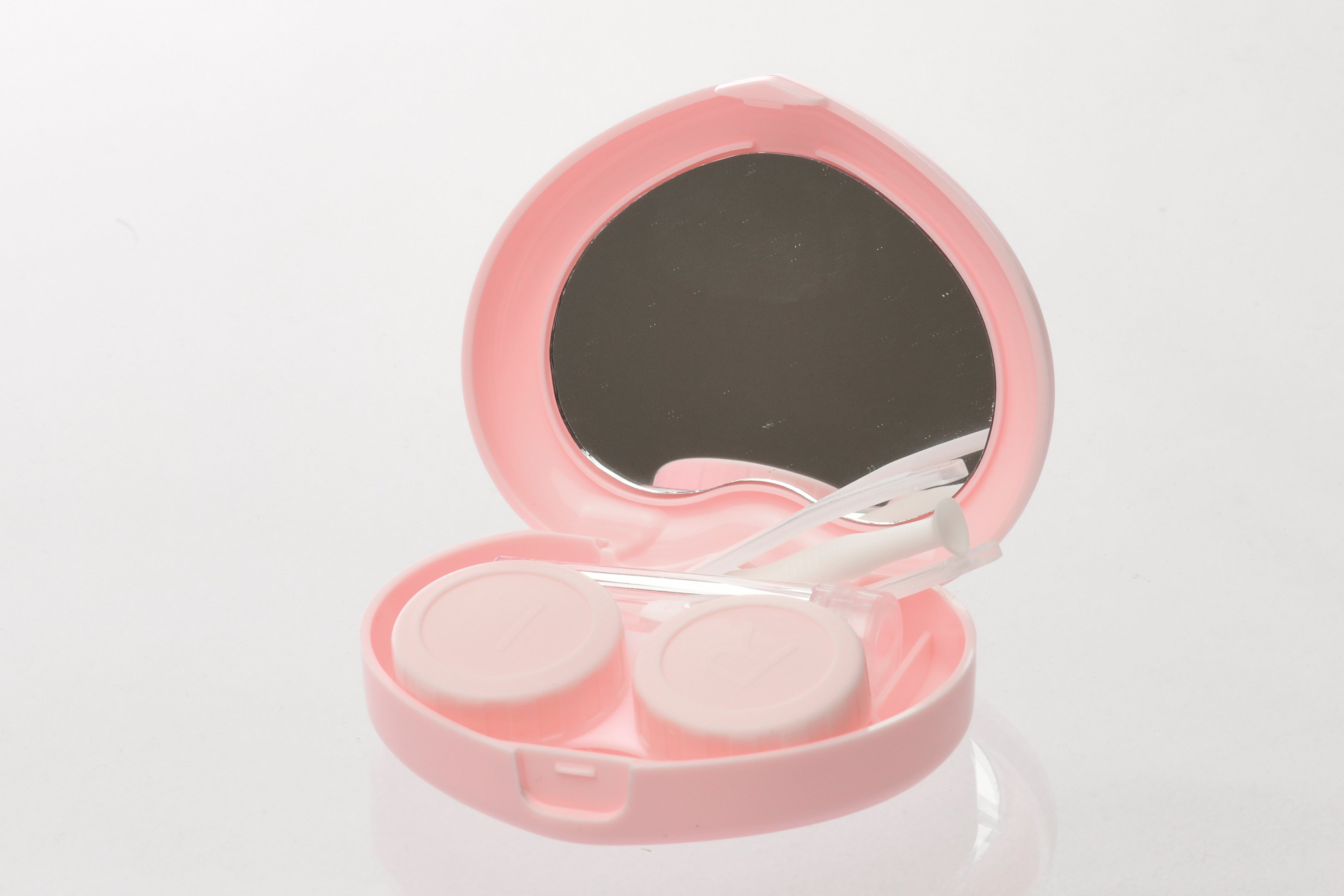 Estuche Corazón Rosa Claro