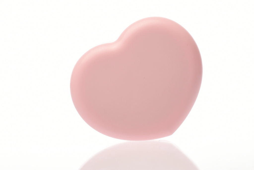 Estuche Corazón Rosa Claro