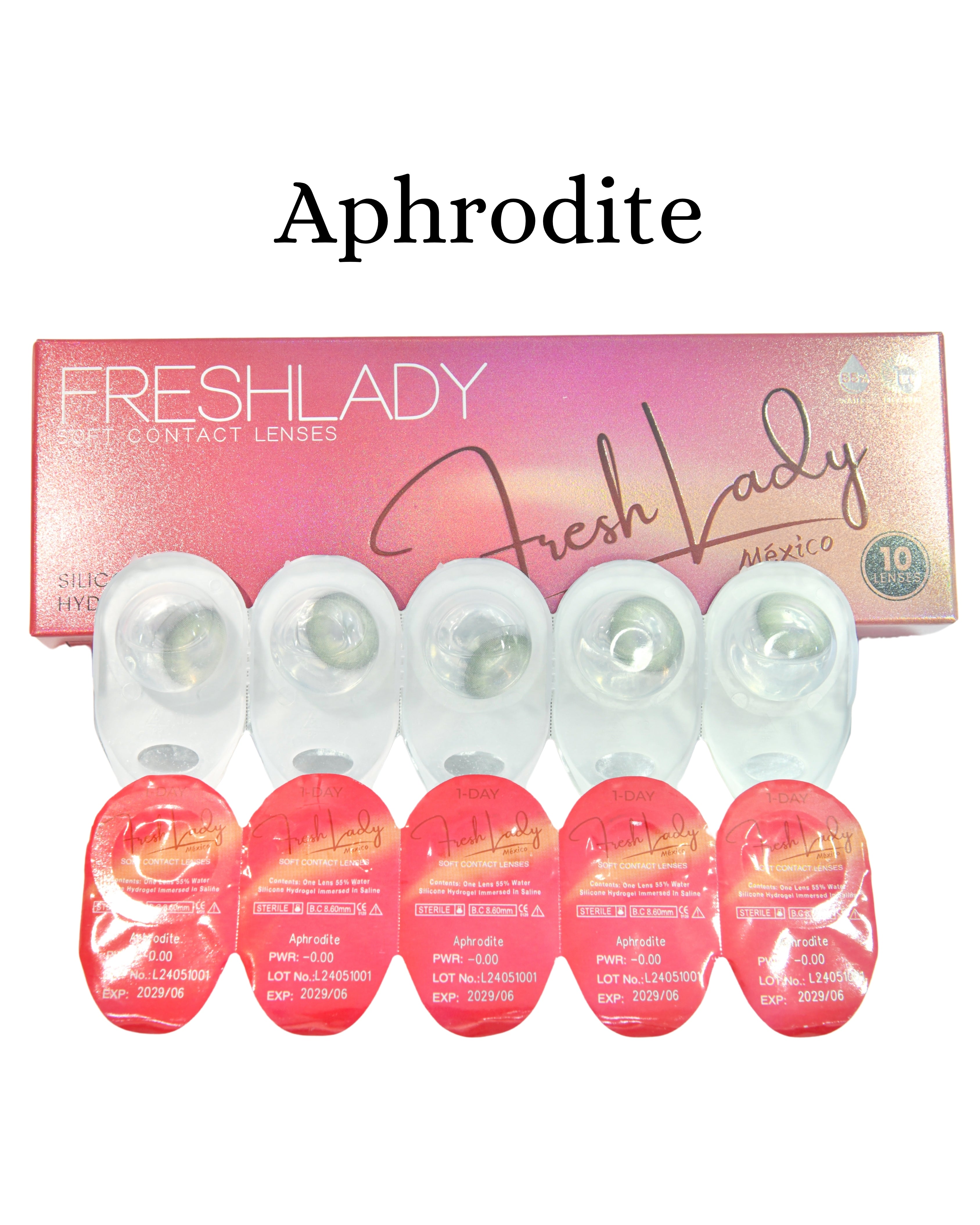 Green Aphrodite: GODNESS VEIL CAJA de 10 lentes