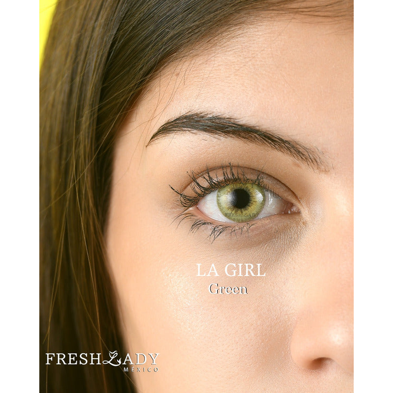 Pupilentes De Color Verdes Fresh Lady