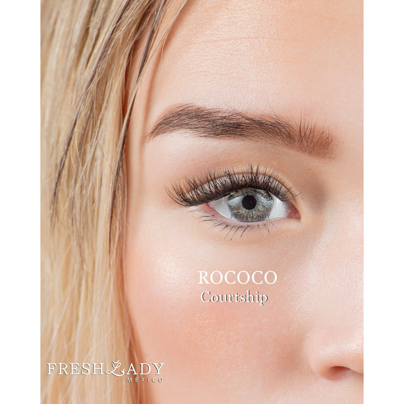 Pupilentes De Color Gris Fresh Lady