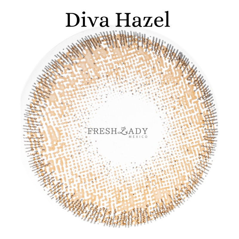 Pupilentes De Colores Freshlady Diva Incluyen Estuche