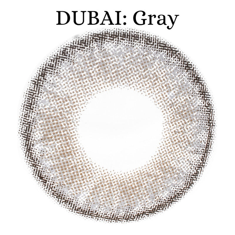 Pupilentes De Color Gris Fresh Lady
