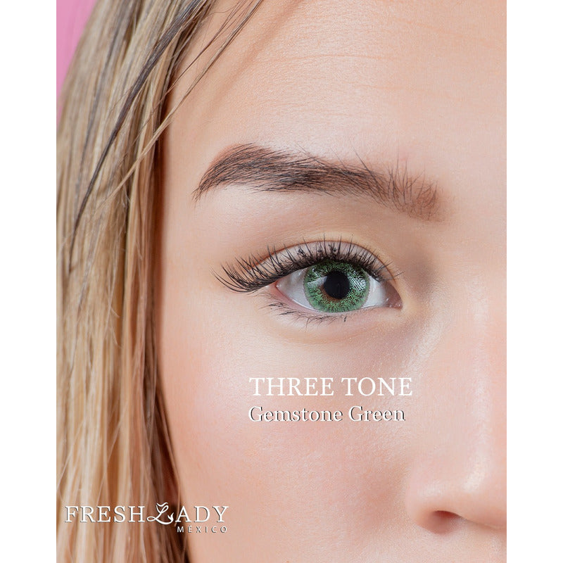 Pupilentes De Color Verdes Fresh Lady