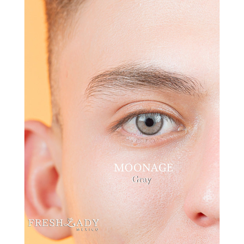 Pupilentes De Color Gris Fresh Lady