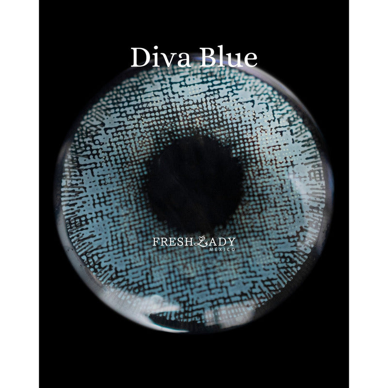 Pupilentes De Colores Freshlady Diva Incluyen Estuche