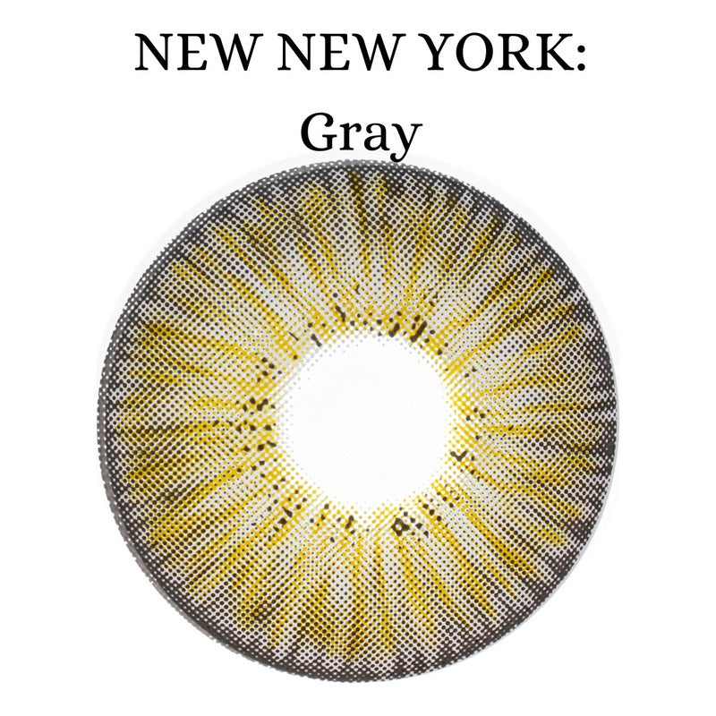 Pupilentes De Color Gris Fresh Lady