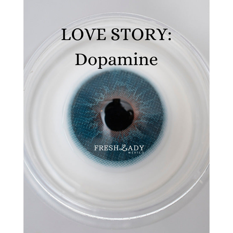 Pupilentes De Color Azules Fresh Lady