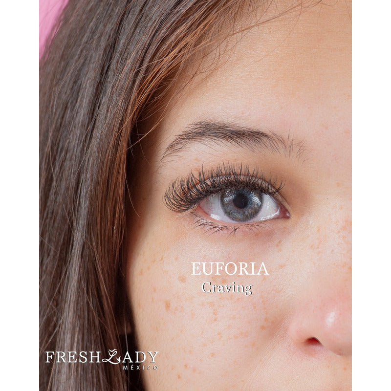 Pupilentes De Color Azules Fresh Lady