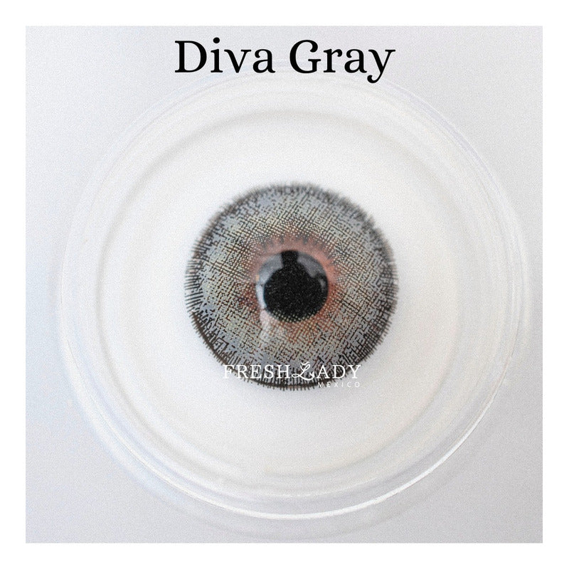 Pupilentes De Colores Freshlady Diva Incluyen Estuche