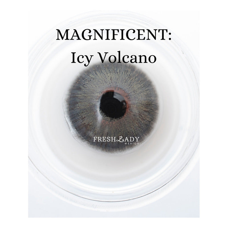 Pupilentes De Color Gris Fresh Lady