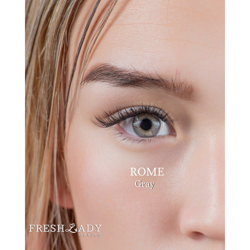 Pupilentes De Color Gris Fresh Lady