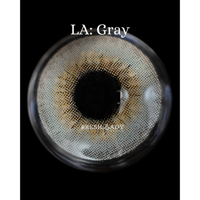 Pupilentes De Color Gris Fresh Lady