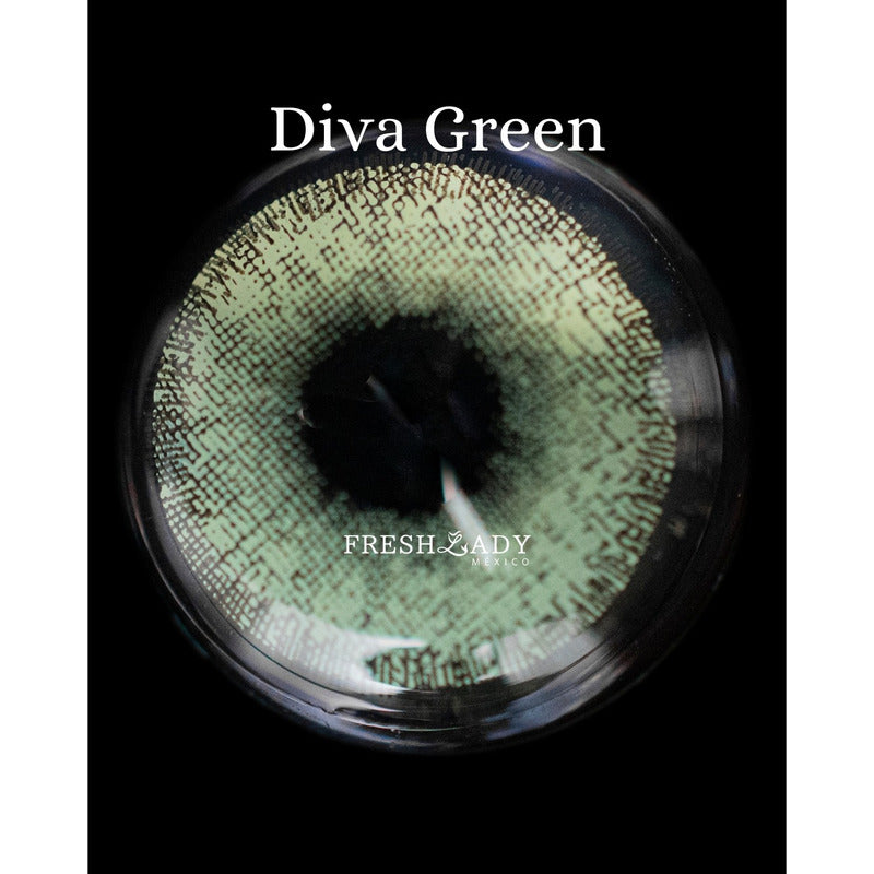 Pupilentes De Colores Freshlady Diva Incluyen Estuche