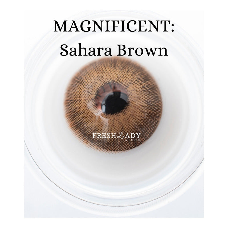 Pupilentes De Color Cafes Fresh Lady