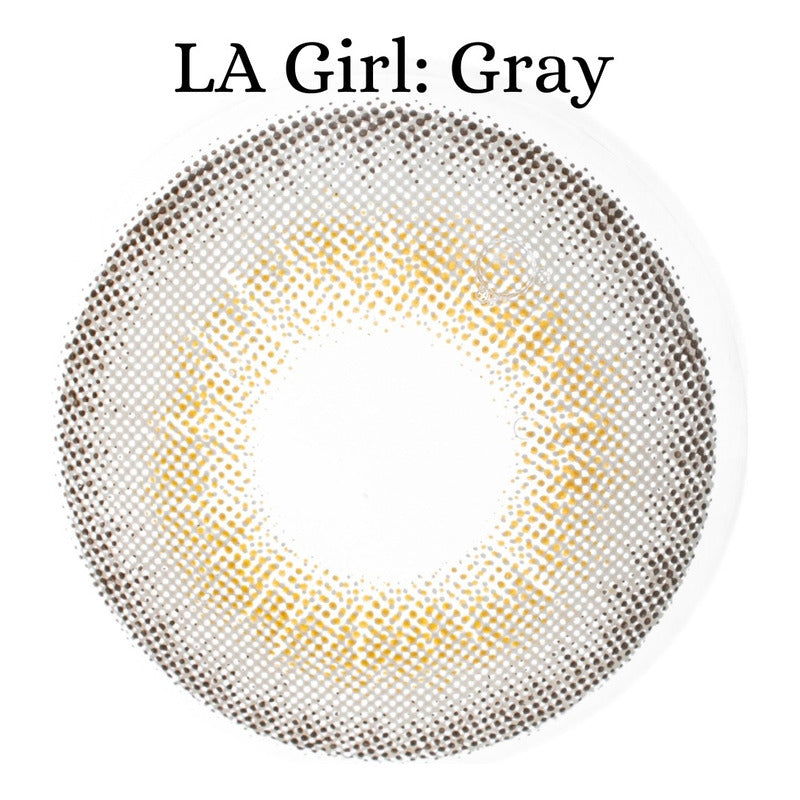 Pupilentes De Color Gris Fresh Lady