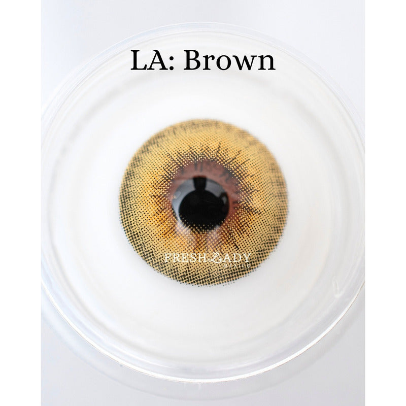 Pupilentes De Color Cafes Fresh Lady