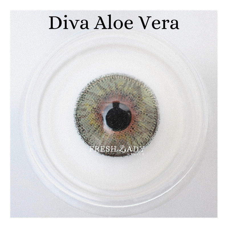 Pupilentes De Colores Freshlady Diva Incluyen Estuche