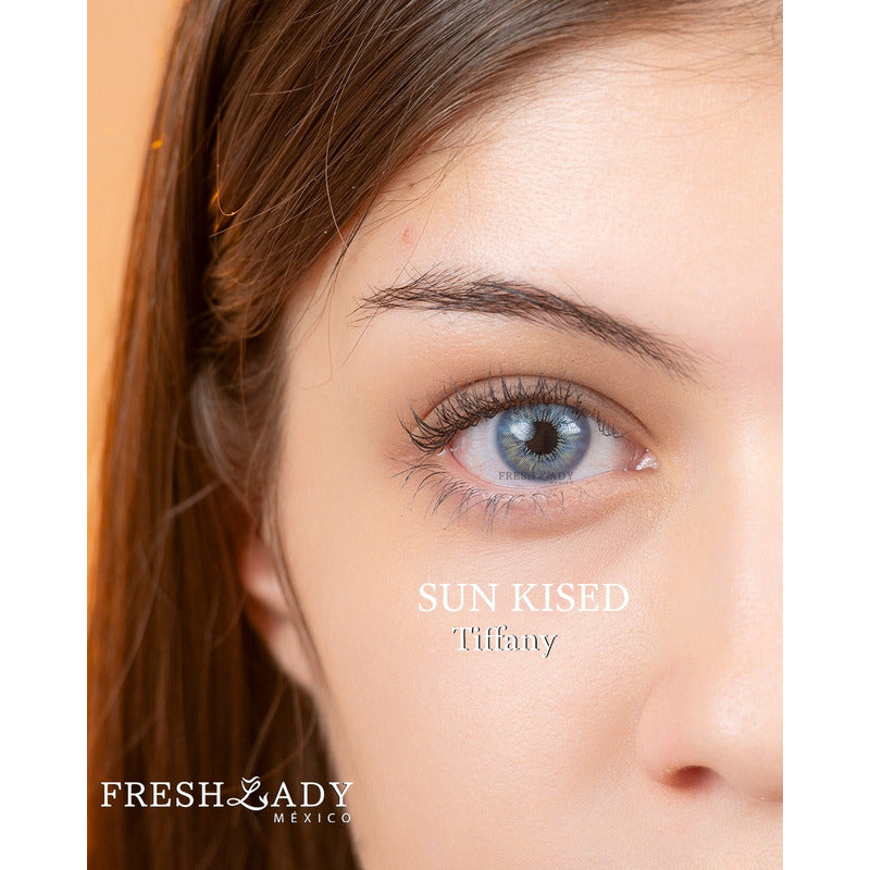 Pupilentes De Color Azules Fresh Lady