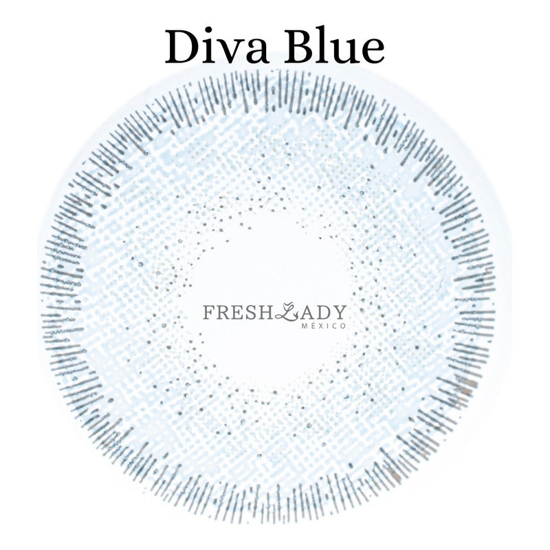 Pupilentes De Colores Freshlady Diva Incluyen Estuche