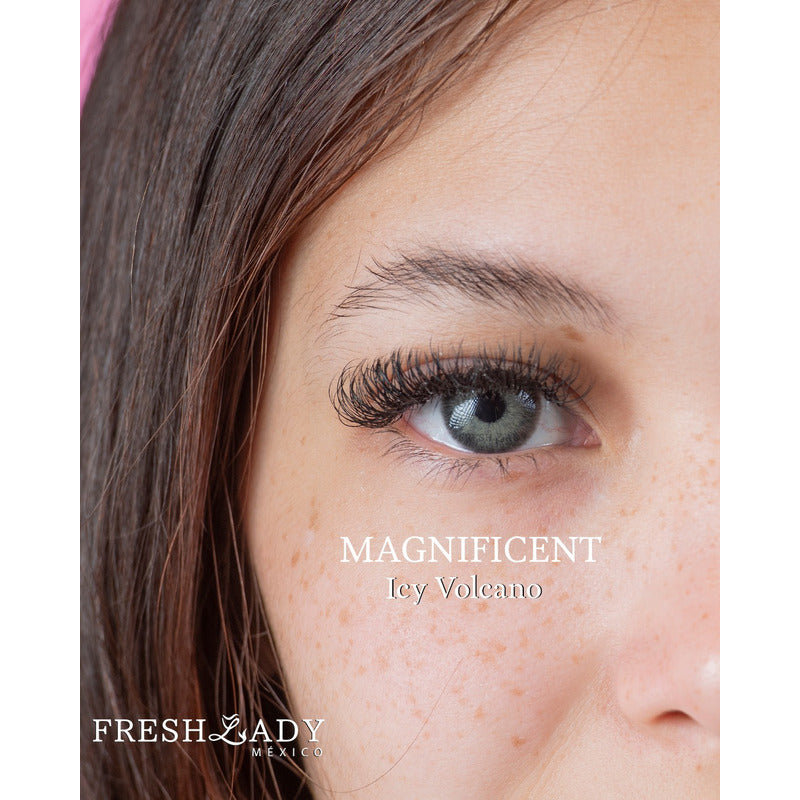 Pupilentes De Color Gris Fresh Lady