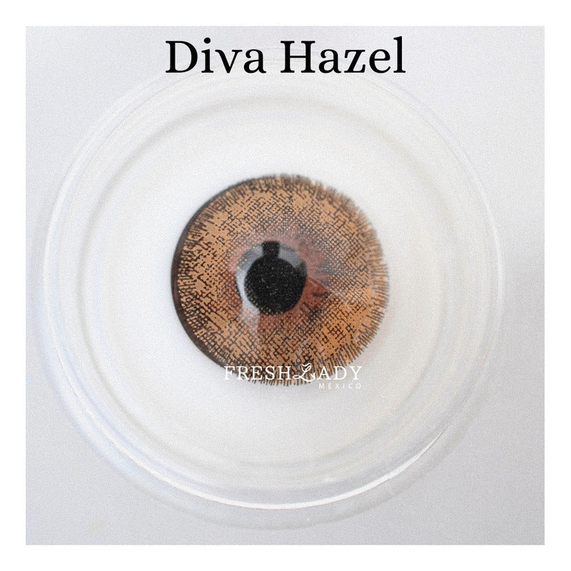 Pupilentes De Colores Freshlady Diva Incluyen Estuche