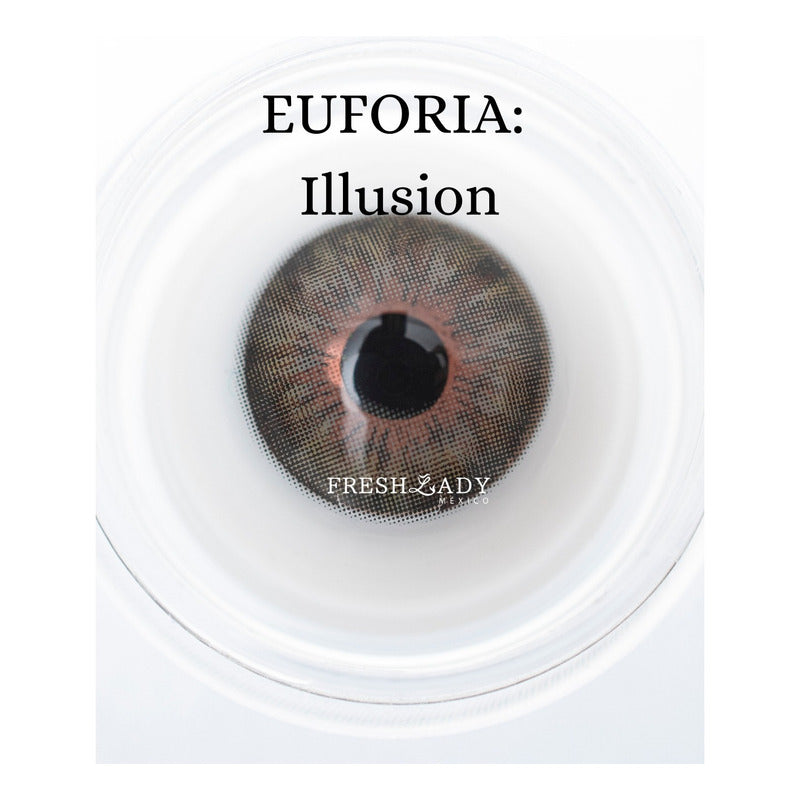 Pupilentes De Color Gris Fresh Lady