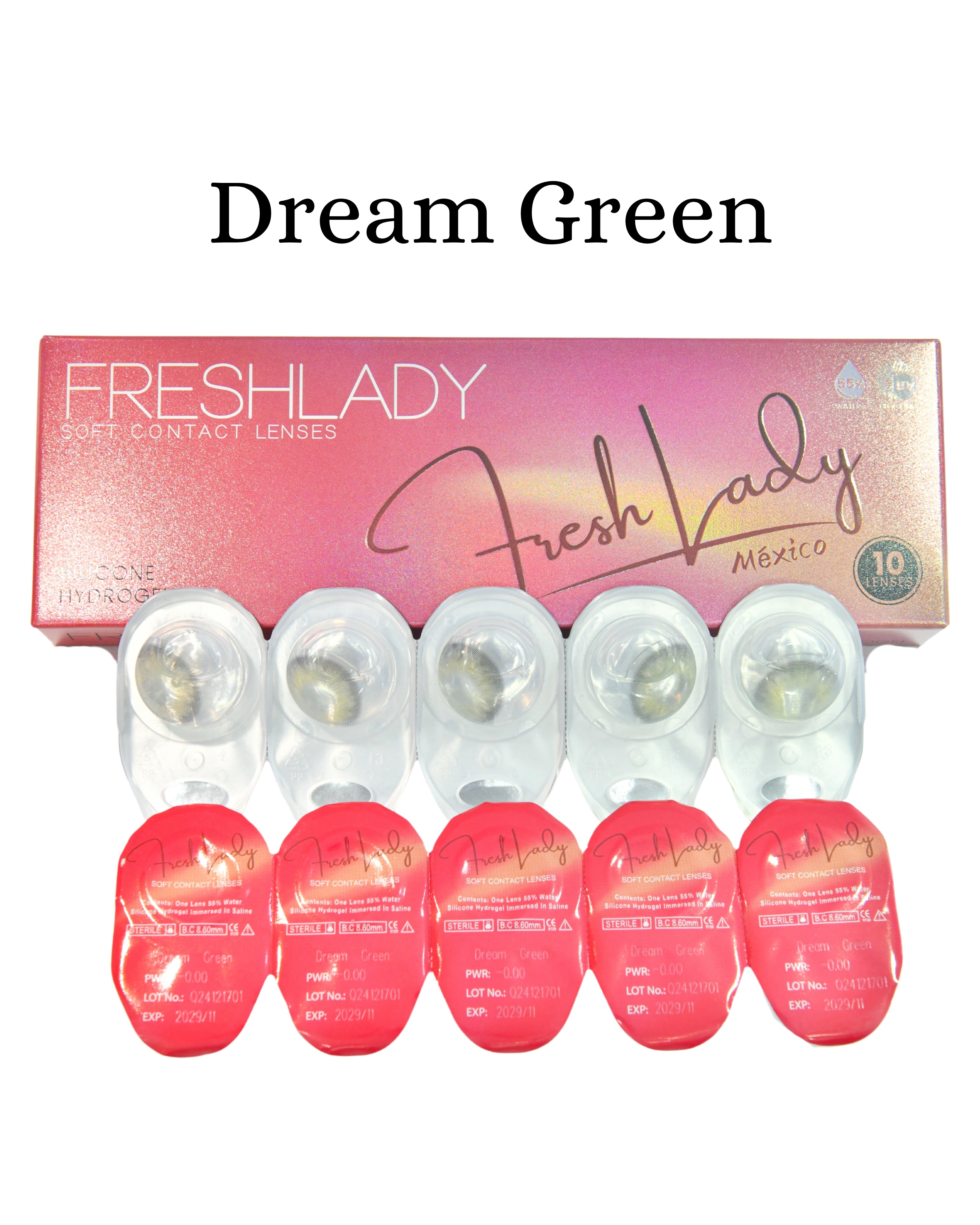 Green: DREAM CAJA de 10 lentes